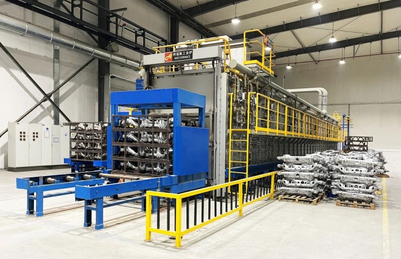 阿瑞斯工业炉：提升铝合金铸件热处理品质，降低长期运行成本
