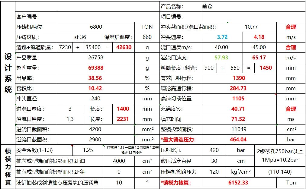 基于模流分析下的大型一体化压铸件的集成演化过程